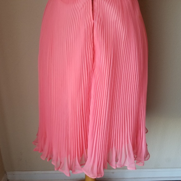 Miss Elliette Vintage Pink Cocktail Dress Earrings - Picture 7 of 8